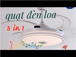 Quạt trần tích hợp loa Bluetooth: Có đáng mua hay chỉ là “chiêu marketing”?