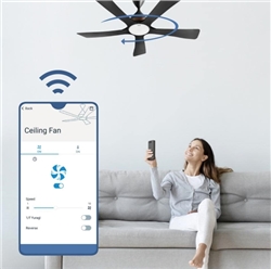 Điều khiển quạt trần bằng giọng nói qua Google Assistant và Amazon Alexa