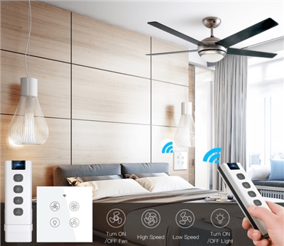 Kết nối quạt trần với hệ sinh thái nhà thông minh như Google, Amazon và Apple