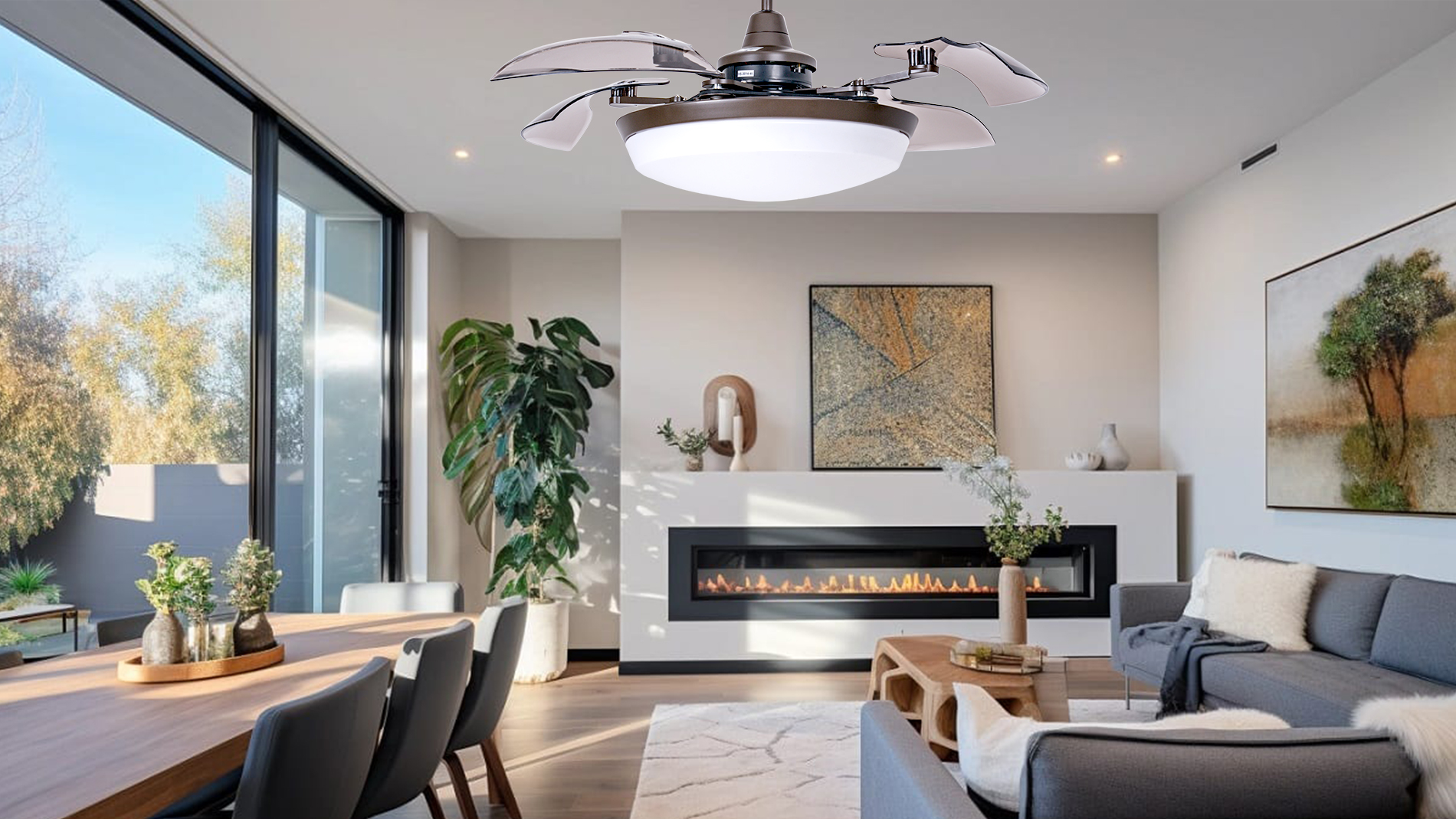 Quạt trần trang trí Kaiyokukan