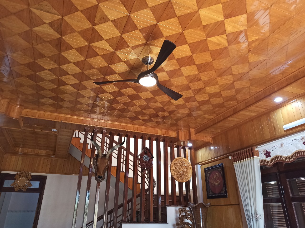 trần nhà gỗ đẹp